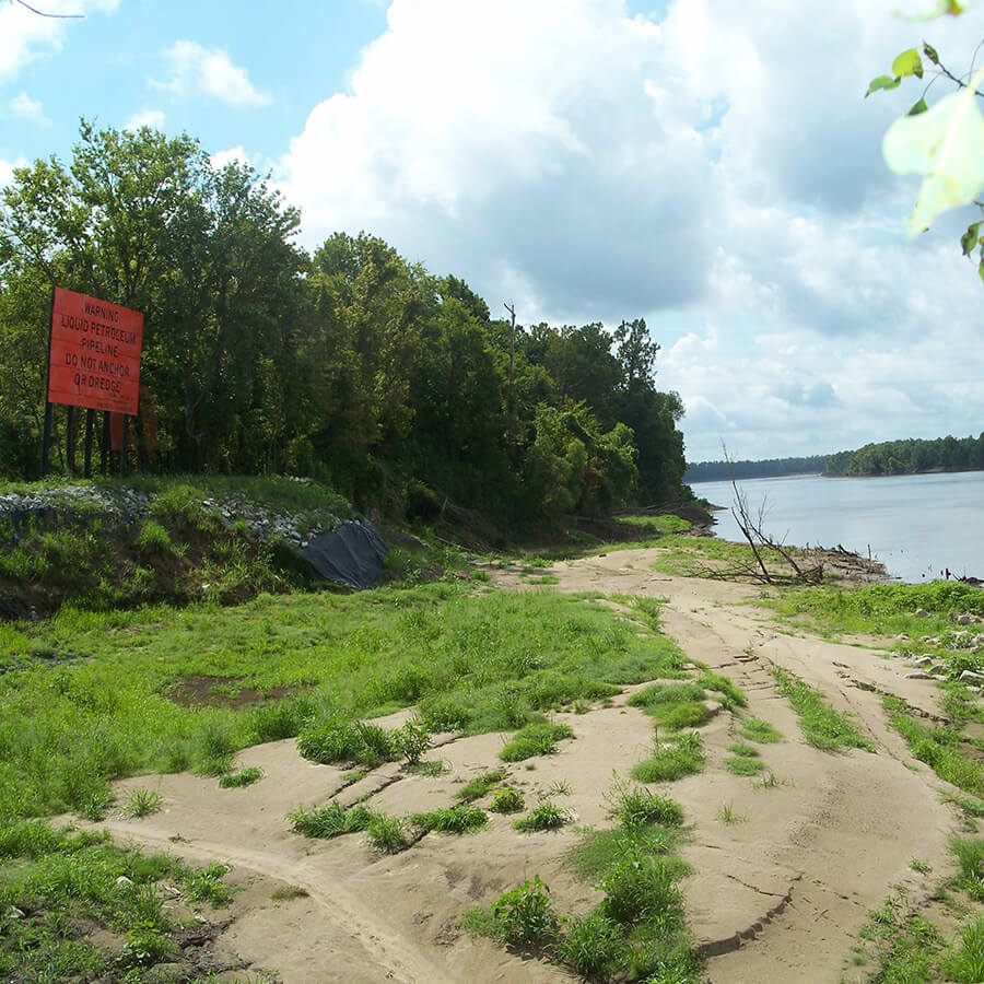 Colonial Pipeline Relocation Site