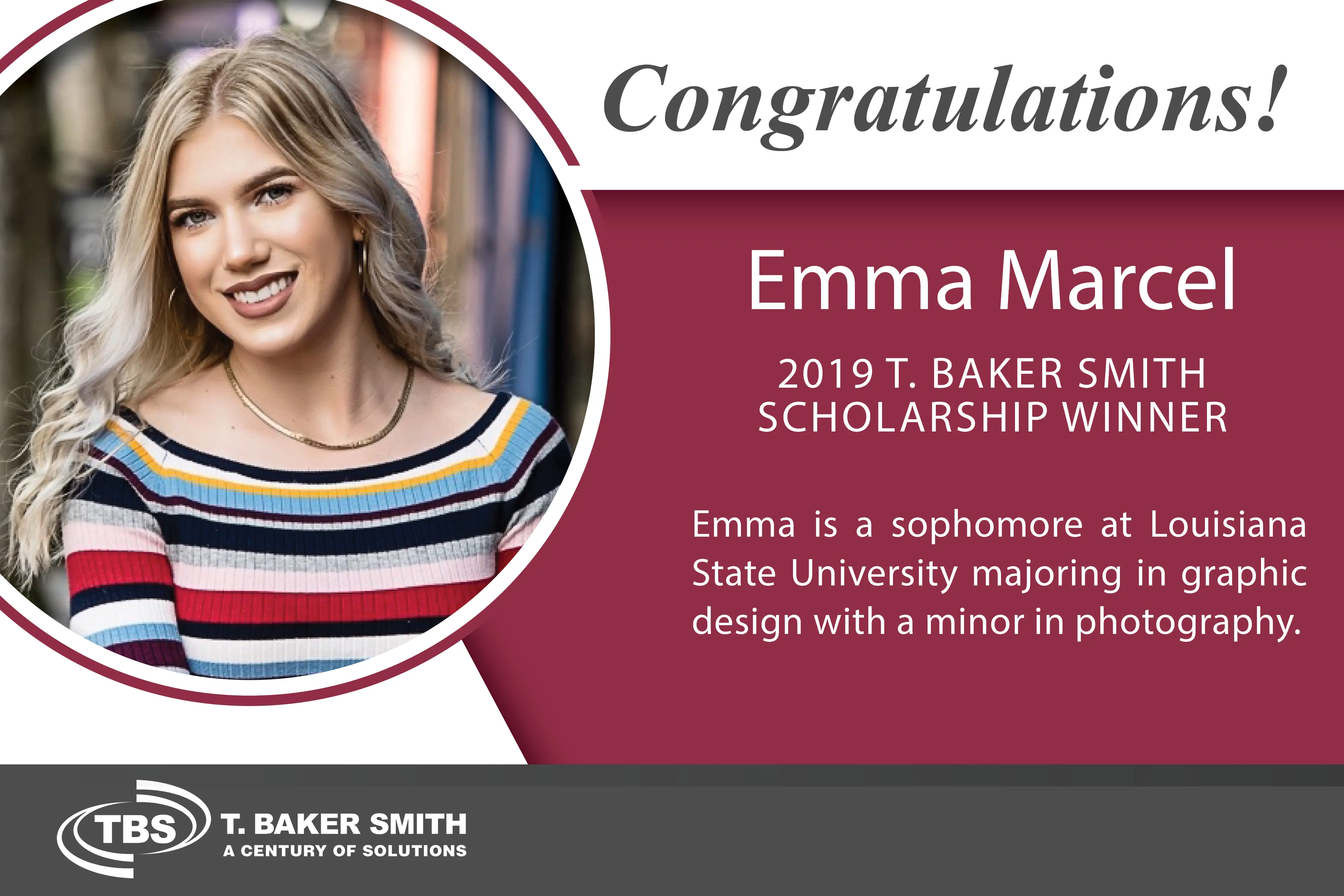 Scholarships - Emma Marcel