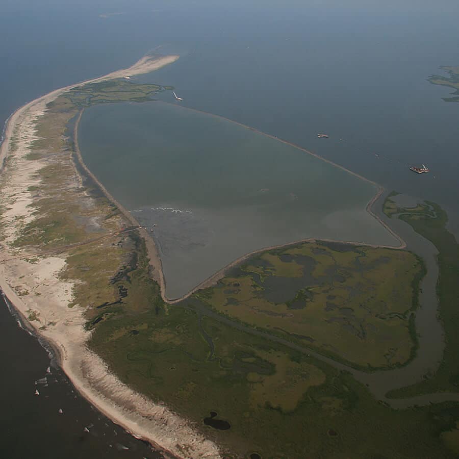 Whiskey Island Aerial View